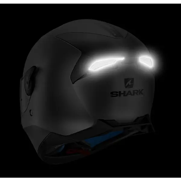 Casco integrale Shark SKWAL 2 BLANK Mat Nero Opaco