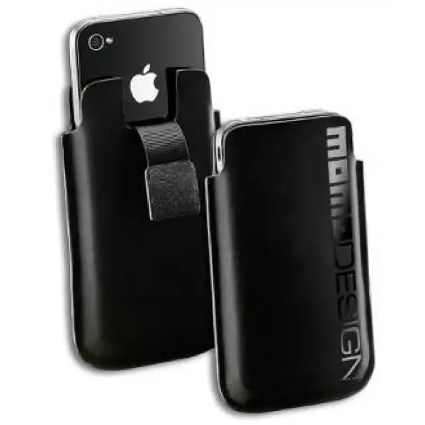 Custodia Momo Design Sleeve nera per Iphone 4