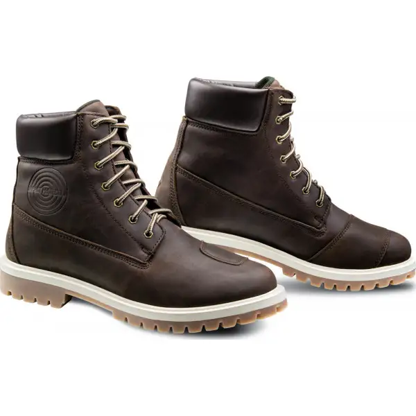 Stivaletti moto Ixon MUD WP CE Marrone