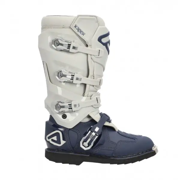 Stivali cross Acerbis X-ROCK MM TWO Blu Grigio