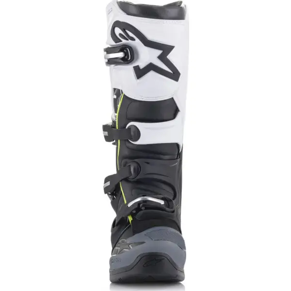 Stivali cross Alpinestars TECH 5 Nero Bianco Giallo fluo