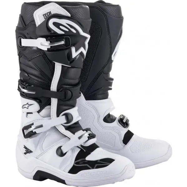 Stivali cross Alpinestars TECH 7 Bianco Nero