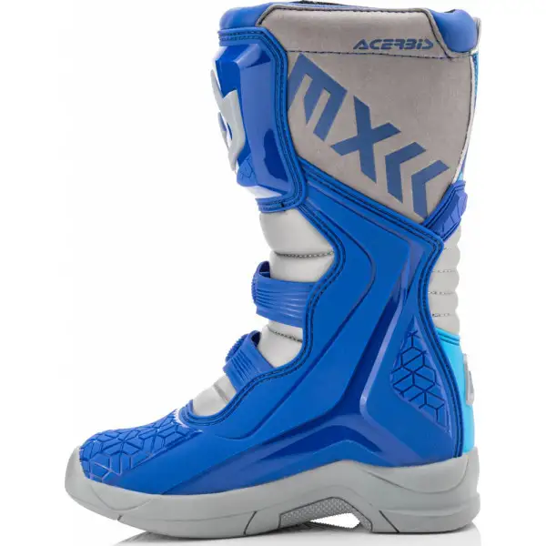 Stivali cross bambino Acerbis X-Team Kid Blu Grigio