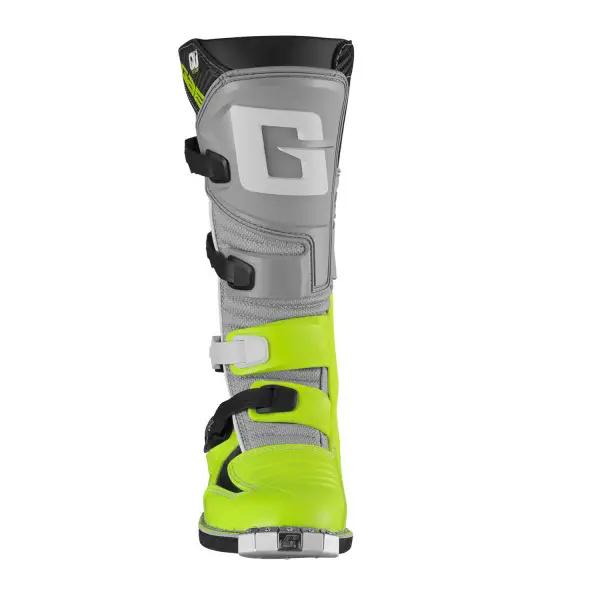 Stivali cross bambino Gaerne GXJ Grigio Giallo fluo