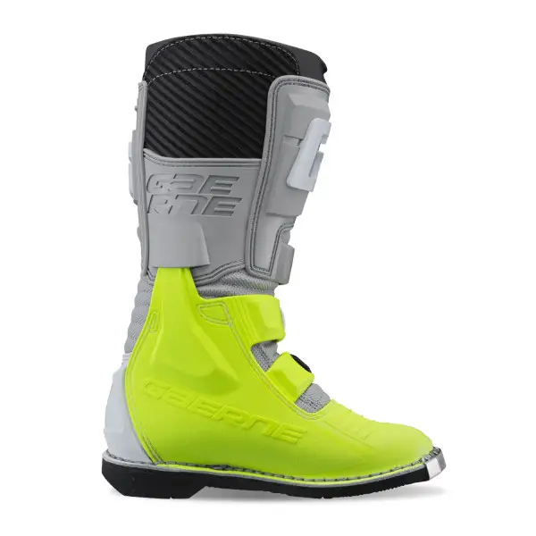 Stivali cross bambino Gaerne GXJ Grigio Giallo fluo