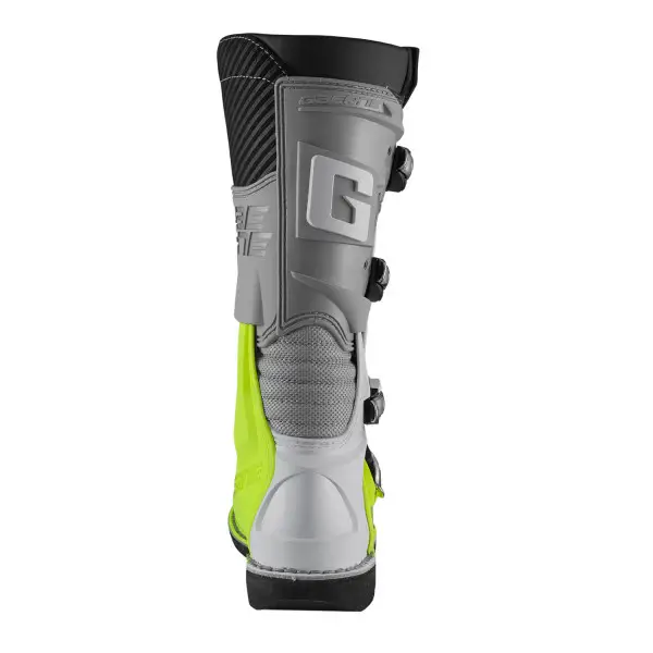 Stivali cross bambino Gaerne GXJ Grigio Giallo fluo