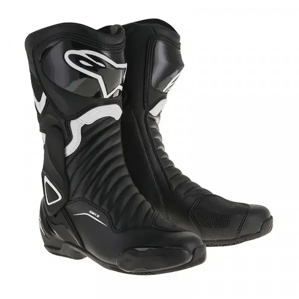 Stivali moto racing Alpinestars SMX6 V2 Nero Bianco