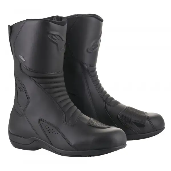 Stivali moto touring pelle Alpinestars CARACAL GORE-TEX Nero