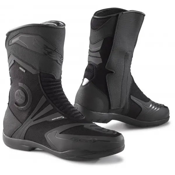 Stivali moto touring Tcx Airtech Evo Gore-Tex neri