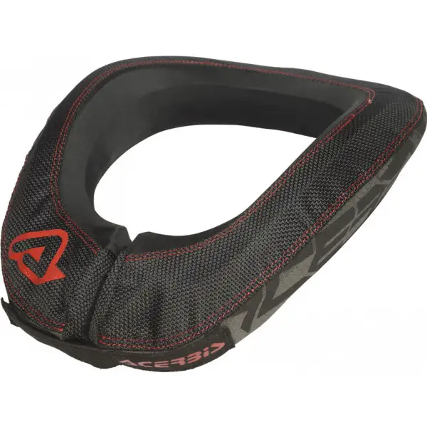 Supporto collo Acerbis X-ROUND Nero Rosso