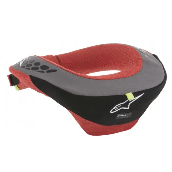 Supporto collo bambino Alpinestars Sequence Youth Neck Roll nero rosso