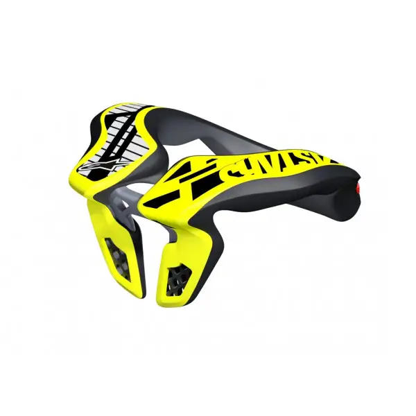 Supporto collo bambino Alpinestars Youth Neck Support nero giallo fluo