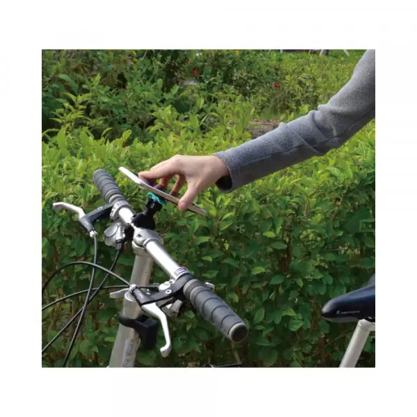 Supporto per manubrio Cube X-Guard con sicura nero