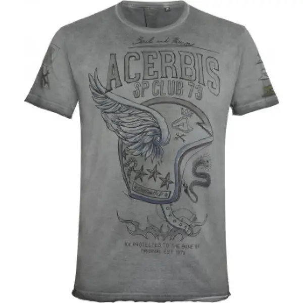 T-Shirt Acerbis SP Club Wings Grigio Chiaro