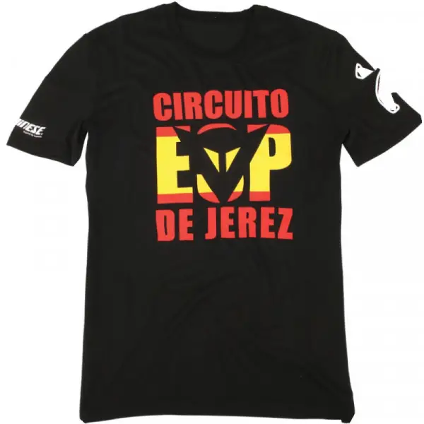 T-Shirt Dainese Jerez D1 nero