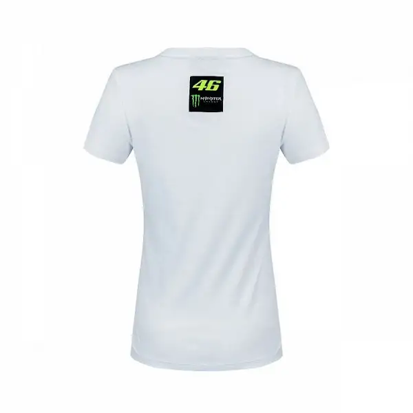 T-Shirt donna VR46 46 Monster MONZA Bianco