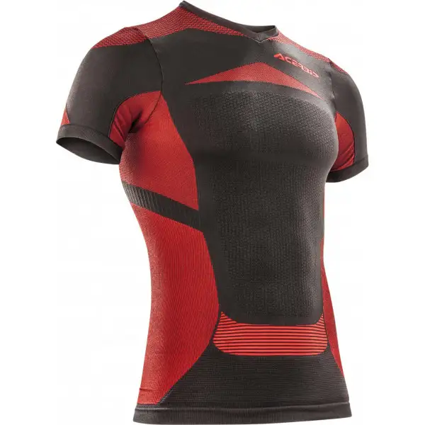 T-Shirt intima tecnica Acerbis X-Body Summer Nero Rosso