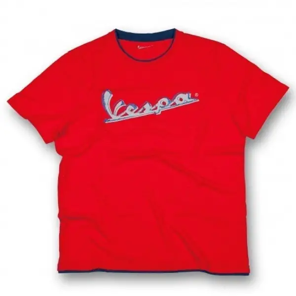 T-Shirt Vespa Original rosso