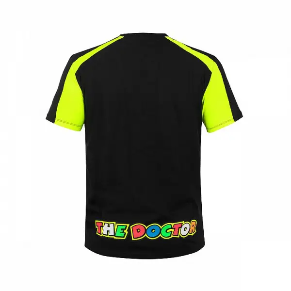 T-Shirt VR46 46 RACE Nero