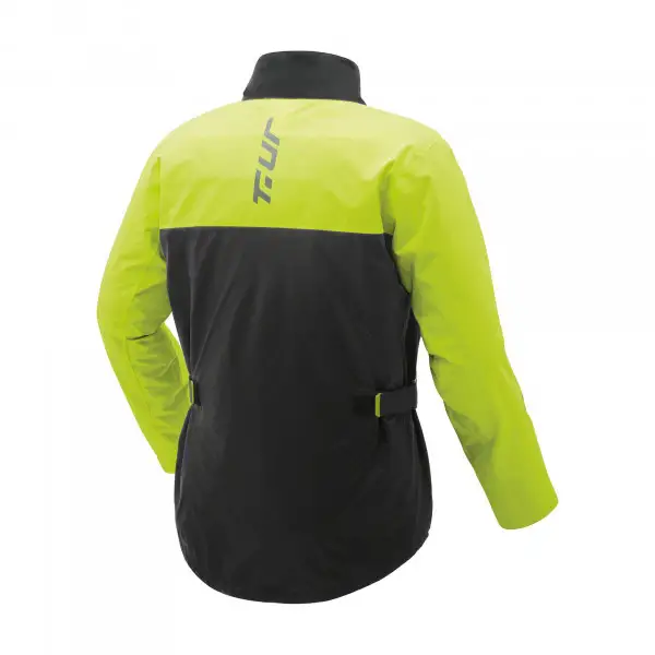 Giacca antipioggia T-UR ROADTRIP HYDROSCUD® Nero Giallo fluo