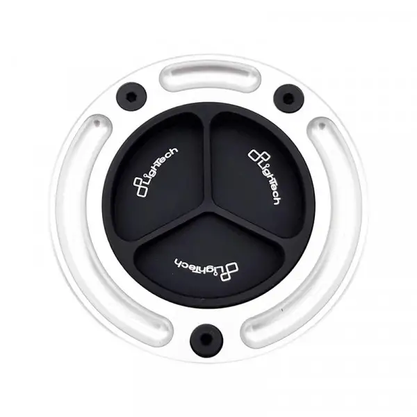 Tappo Serbatoio Lightech TF23 nero argento per Kawasaki