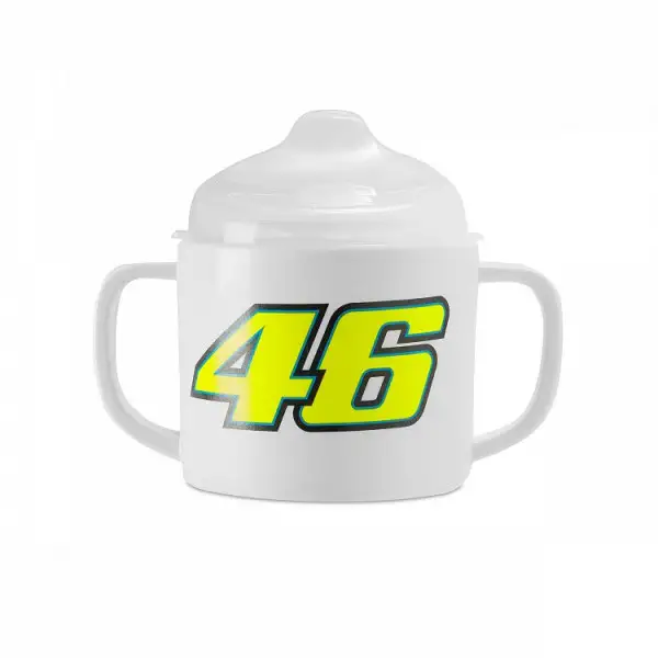 Tazza bambino VR46 POP ART TARTA Bianco