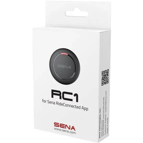 Telecomando Bluetooth adesivo SENA RC1 per RideConnected App