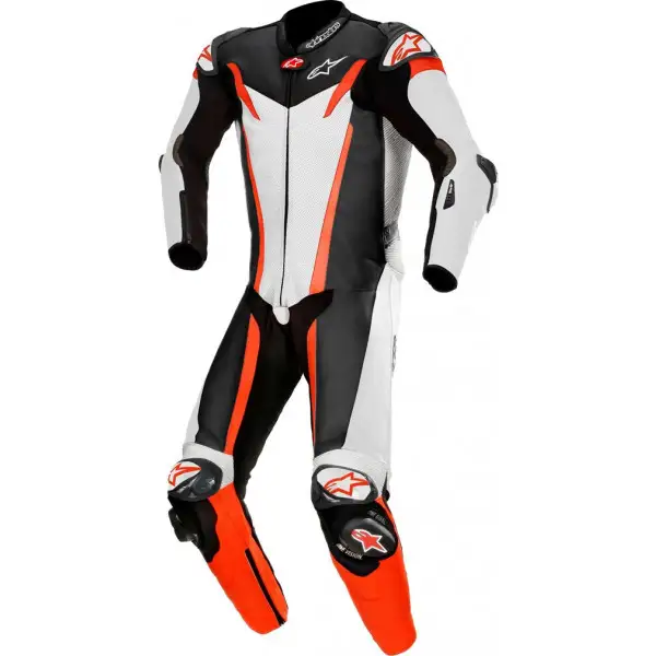 Tuta moto pelle intera Alpinestars GP TECH v3 TECH AIR COMPATIBLE