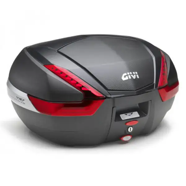 Bauletto Givi V47 Tech Monokey nero con finitura carbonio