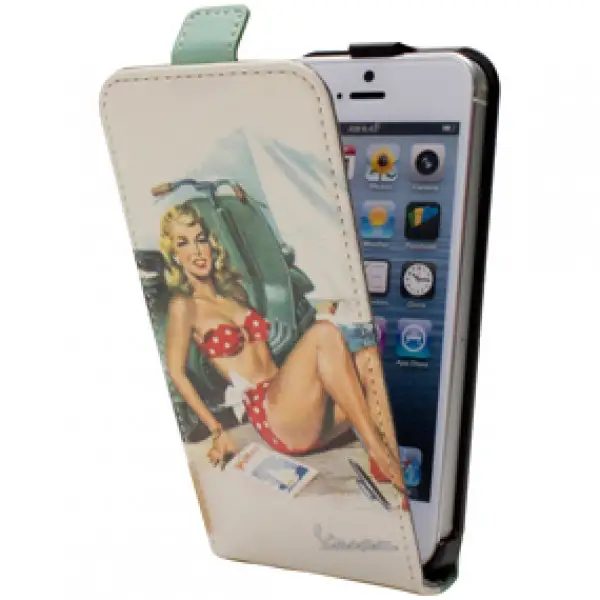 Custodie flap con fantasia Vespa Beach Iphone5 Cellular Line