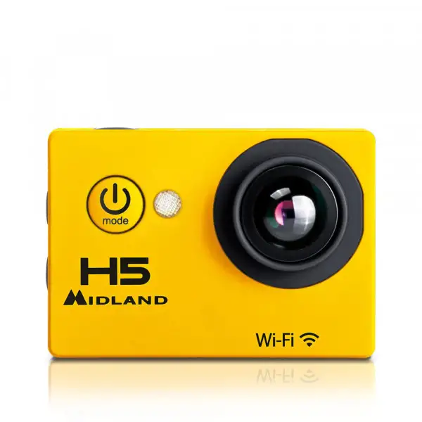 Videocamera Midland H5 full HD con Wi-Foi integrato