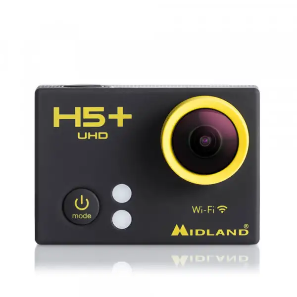 Videocamera Midland H5 PLUS 4K con schermo LCD 2 pollici