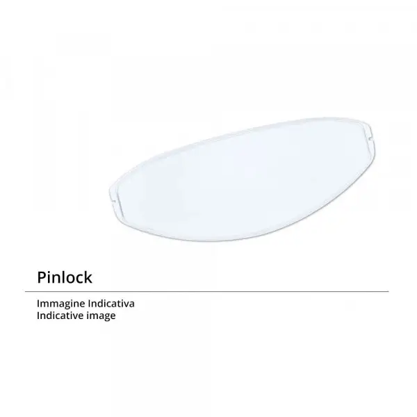 Lente Pinlock bordata in silicone Nolan N104 Large