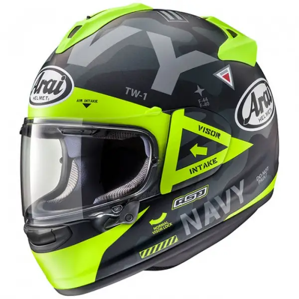 Casco Integrale Arai CHASER-X NAVY in fibra Nero