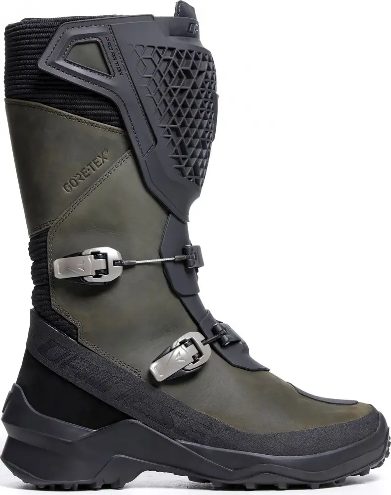 Stivali moto Dainese SEEKER GORE TEX Nero Verde Militare