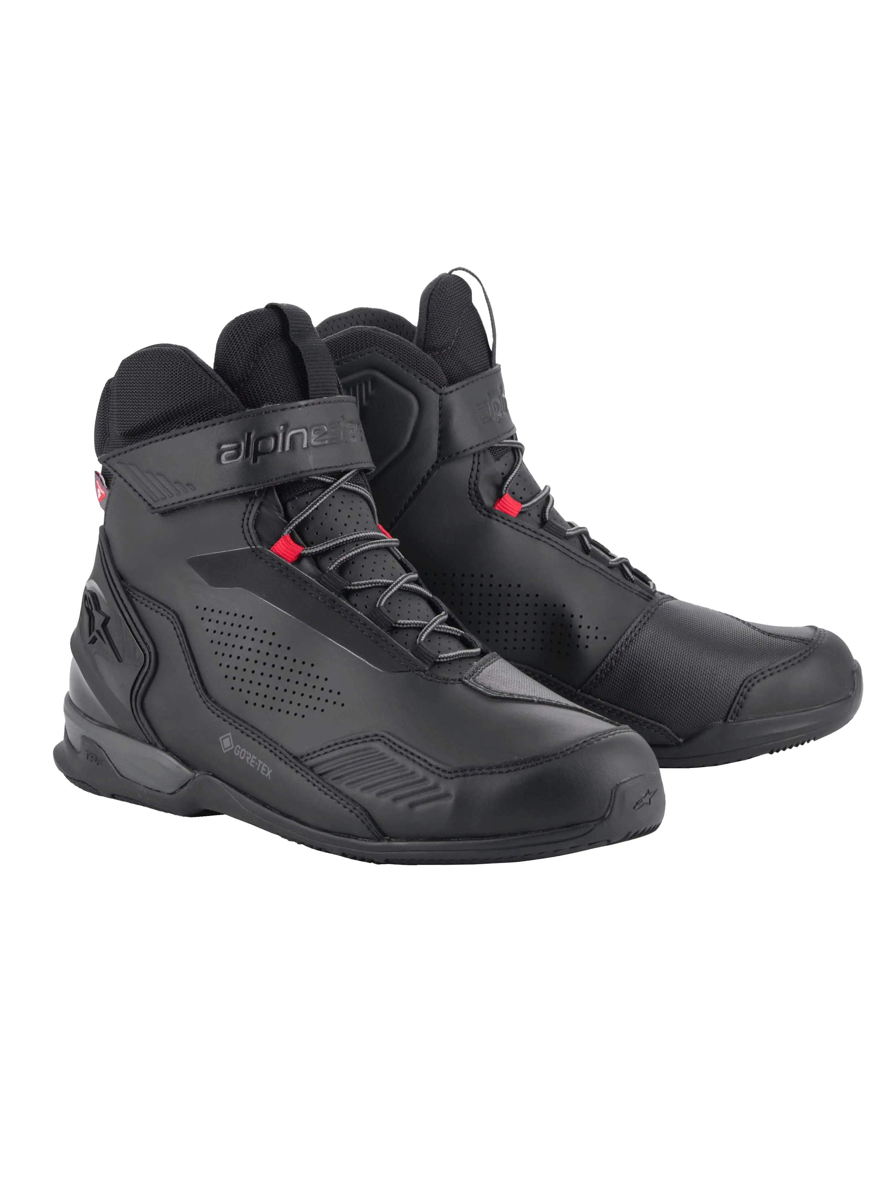 Scarpe moto Alpinestars Austral Goretex Nero Grigio Scuro