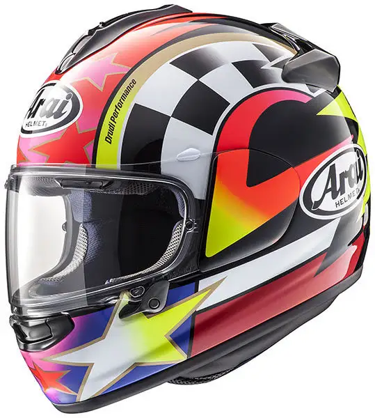 Casco integrale Arai CHASER-X SCHWANTZ '95 in fibra Multicolore