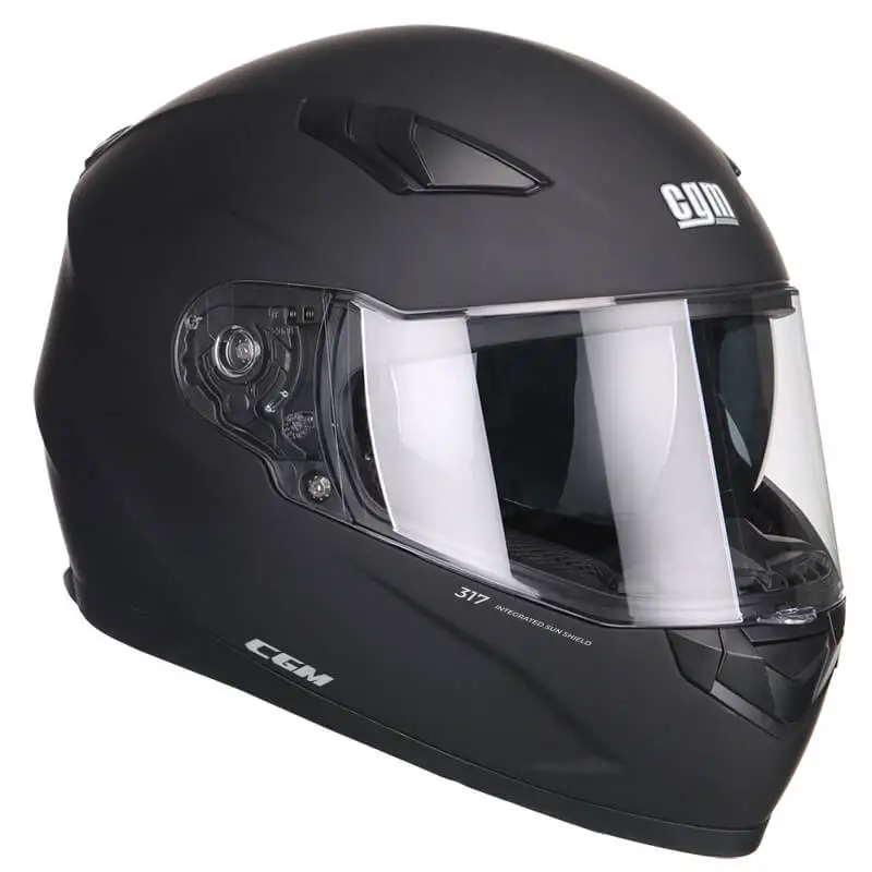 Casco integrale CGM 317A LIVERPOOL Nero opaco