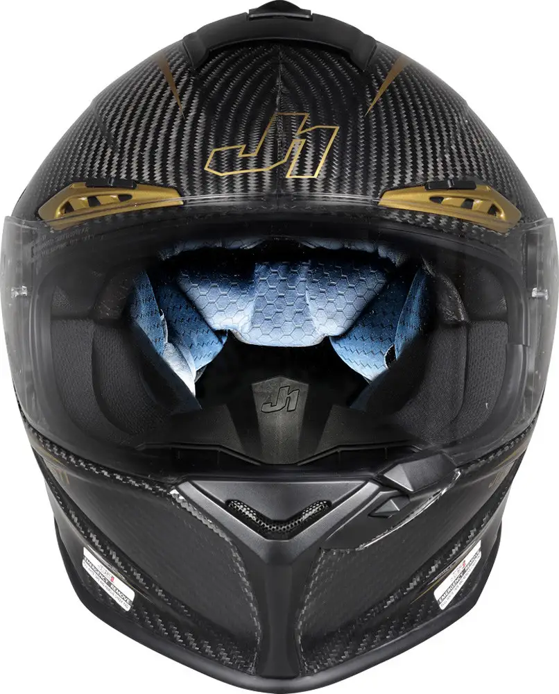 JUST1 J-GPR Golden Road Gloss Edition | Full Carbon Fiber Helmet UAE