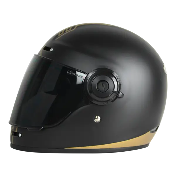 Casco Integrale Vega In Fibra Di Vetro - Grafica GREAT, Taglia S, Rosso E Blu