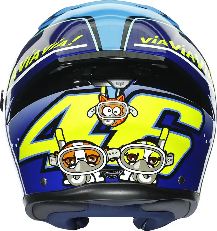 Casco sales jet rossi