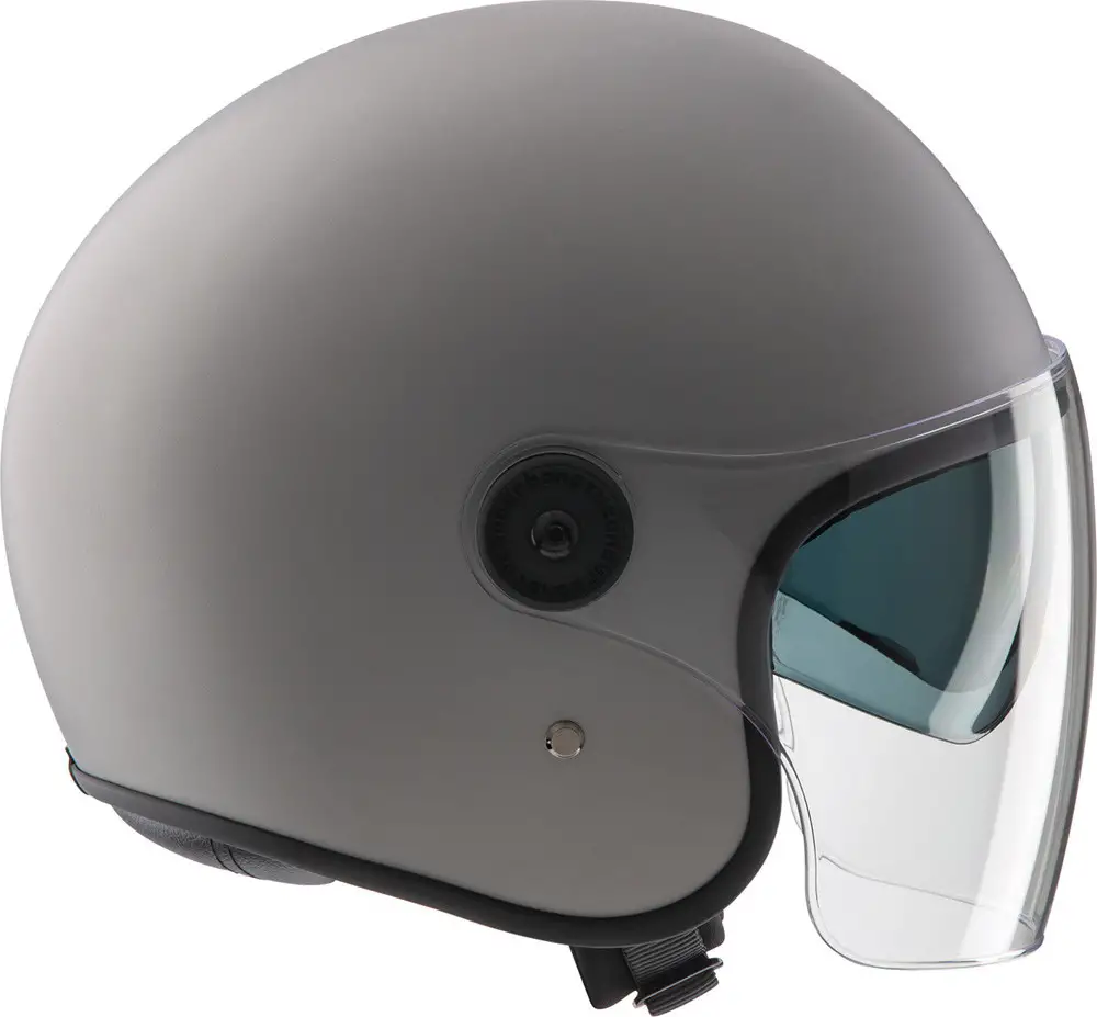 Casco jet Tucano Urbano EL FAST Grigio Moondust Opaco