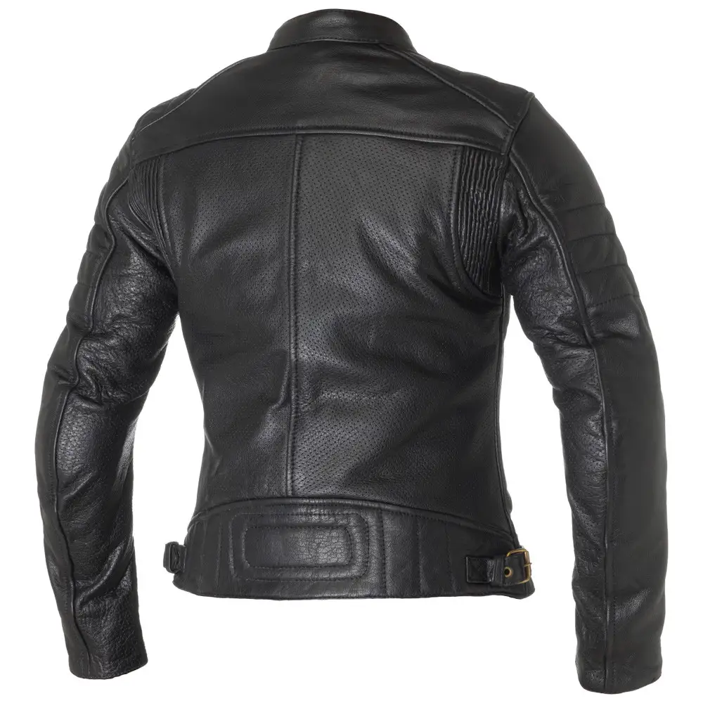 Giacca moto donna pelle estiva Carburo SOLARIS LADY CE Certificata