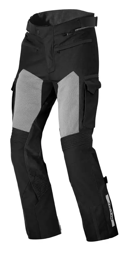 Pantaloni moto estivi Rev'it Cayenne Pro Nero Accorciato