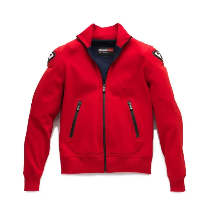 Giacca moto Blauer EASY MAN in Softshell rosso