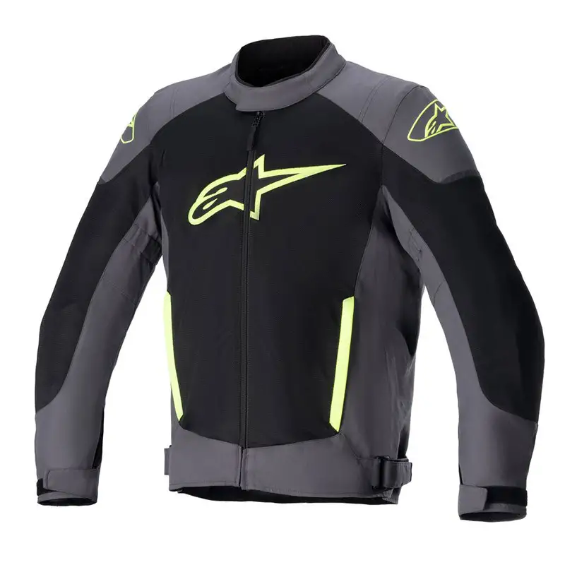 Giacca moto estiva Alpinestars T SP X SUPERAIR Grigio Nero Giallo fluo