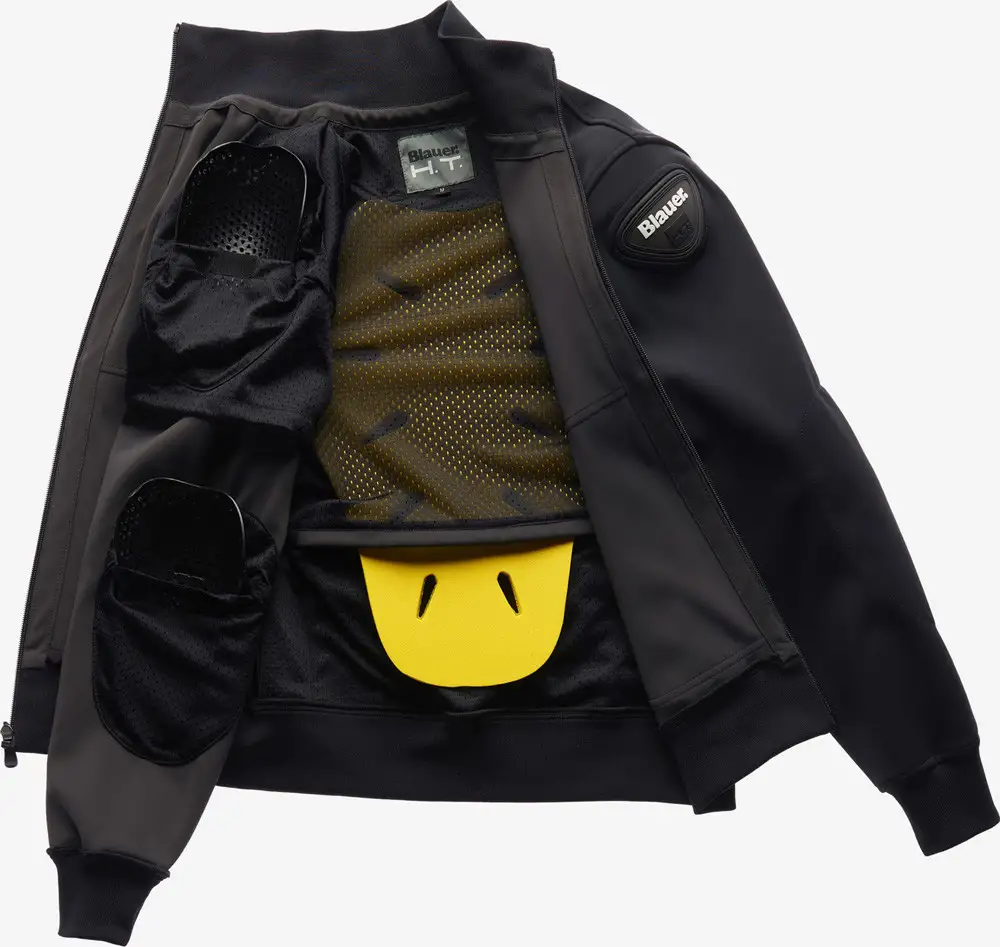 Giacca moto estiva Blauer EASY AIR PRO Nero Asfalto
