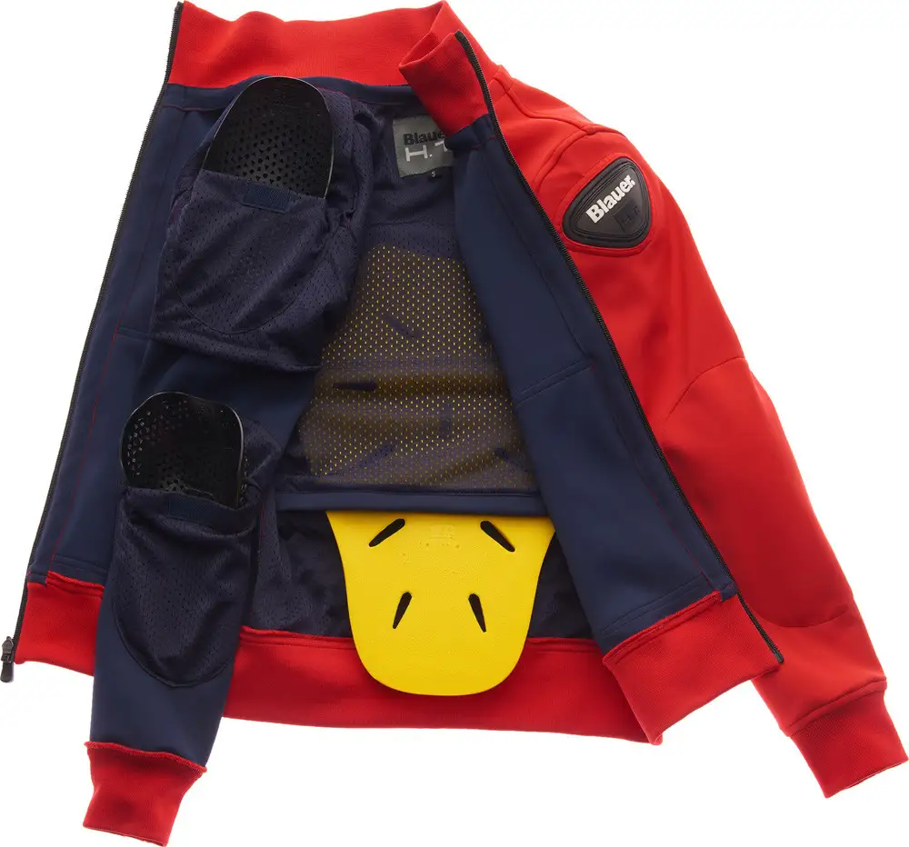 Giacca moto estiva Blauer EASY AIR PRO Rosso