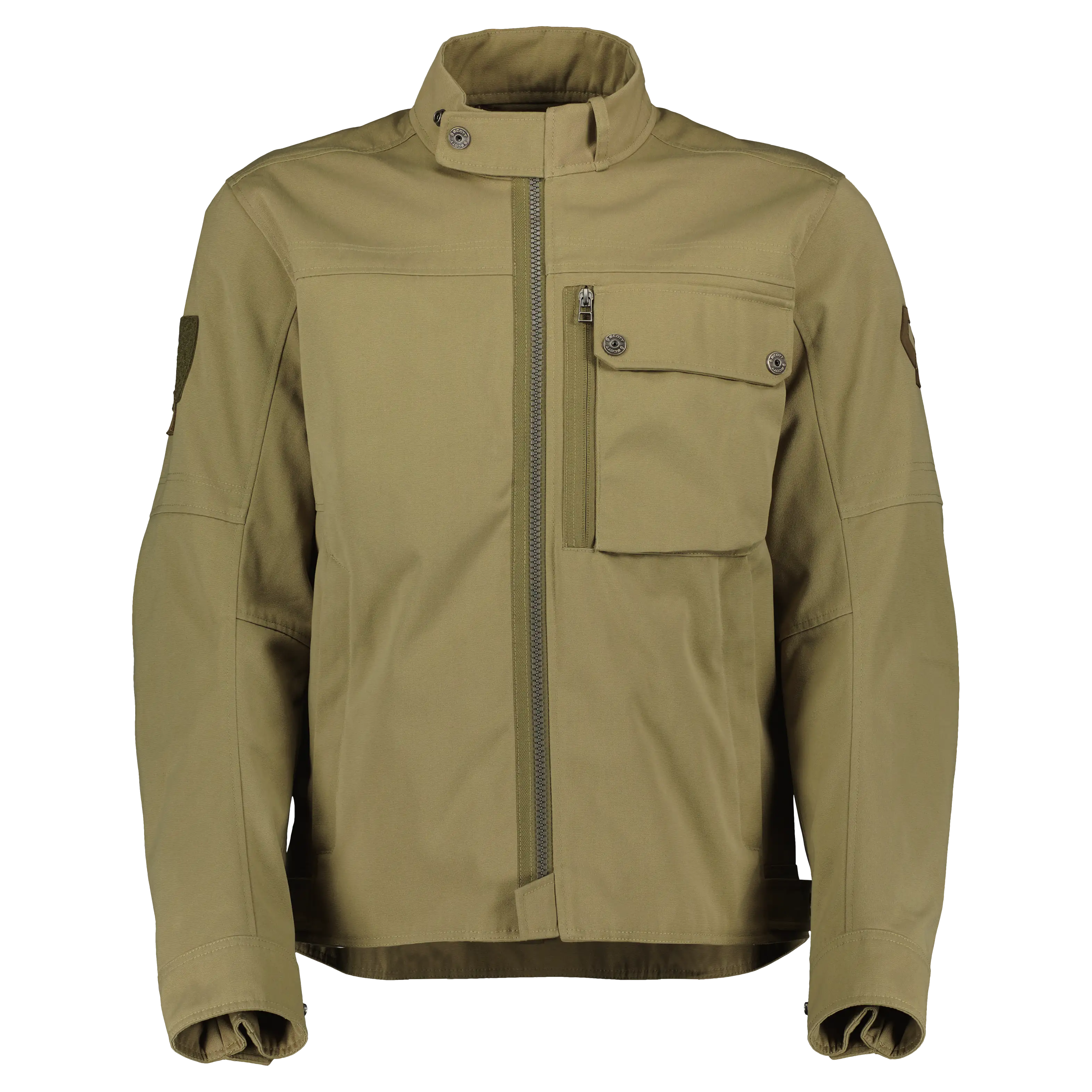 Giacca moto estiva Scott Vintage Verde Giacche in Tessuto