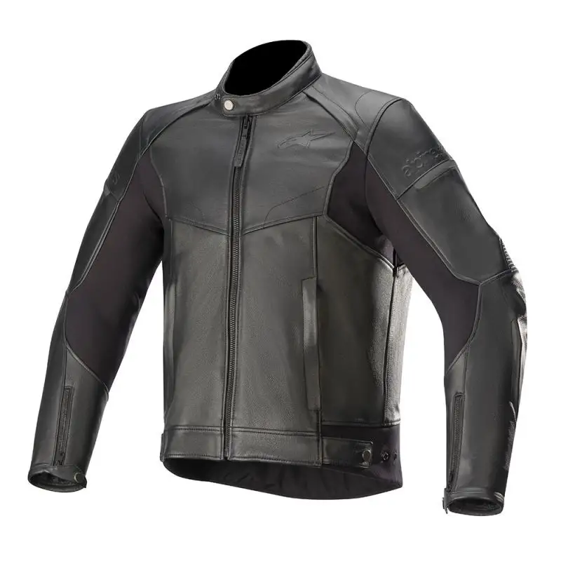 Giacca moto pelle Alpinestars SP 55 Nero